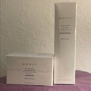 Be Balanced Foamy Cleanser and Moisturizer Set - White